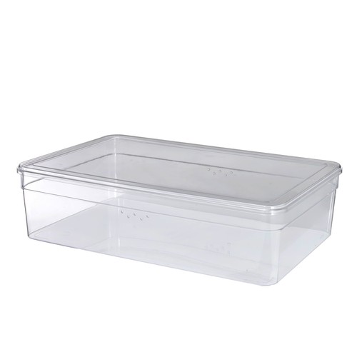 Clear plastic glossy boot - plastic,