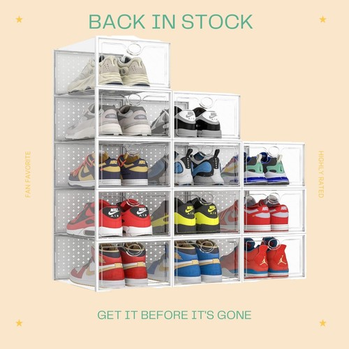 Pack xxl clear stackable - 12,