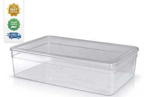 Clear plastic boot - boot, storage